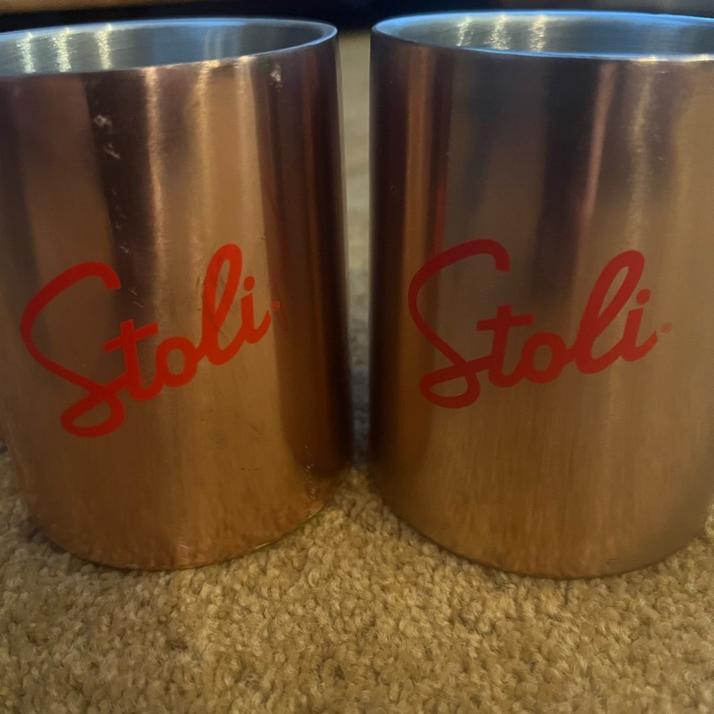 Copper Mugs Set- Stoli - Picture 8 of 8
